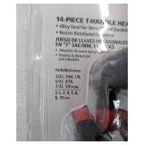 Husky 14-Piece T-Handle SAE & MM Hex Key Set
