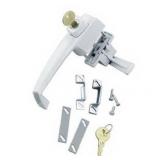WRIGHT PRODUCTS VK333X3WH Keyed Push Button Latch, White