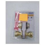 Kwikset 690 Tylo Keyed Entry Knob And Sgl Cyl Deadbolt Combo Pack In Polished Brass Model # 96900-253
