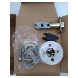 Defiant Castle Satin Nickel Electronic Touchpad Door Lever