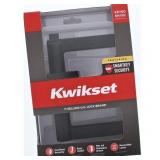 Kwikset Keyed Entry Lever Black