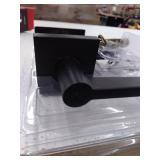 Kwikset Keyed Entry Lever Black