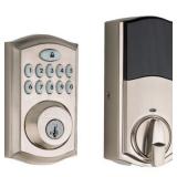 Kwikset 913 SmartcodeÂ® Keypad Deadbolt Featuring SmartKey, Satin Nickel, MODEL 46103-001