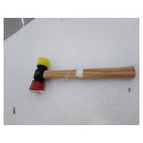 Husky 12 oz. Hickory 2-Sided Soft Face Mallet