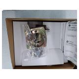 Defiant Castle Satin Nickel Electronic Touchpad Door Lever