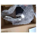 Defiant Castle Satin Nickel Electronic Touchpad Door Lever