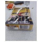 Ontel Speed Out Titanium Damaged Screw Bolt Extractor 4 piece Set w Storage Case