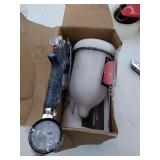Husky Gravity Feed Composite HVLP Spray Gun Mini Kit Sprayer Painting Tool Touch
