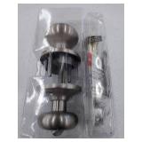 Kwikset Juno Keyed Entry Knob Featuring SmartKey Securityâ¢ In Satin Nickel Model # 97402-736