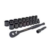 Husky Universal SAE/Metric Socket Wrench Set