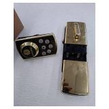 Kwikset 907 Powerbolt 2.0 Electronic Deadbolt Featuring SmartKey Securityâ¢ In Polished Brass Model # 99070-102
