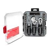 Husky H46PCSTS Stubby Wrench and Socket Set (46-Piece)