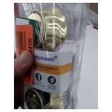 Kwikset 665 Double Cylinder Deadbolt in Polished Brass