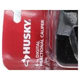 Husky Digital Fractional Caliper 6Inch 3 Mode Stainless Steel Electronic Hand Tool