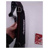 Husky 2-1/2 in. 5 in Padded Work Tool Belt in Black