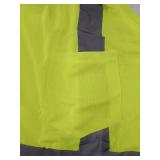 MAXIMUM SAFETY Unisex Large Hi-Vis Black Long-Sleeve Safety Shirt