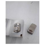 Defiant Castle Satin Nickel Electronic Keypad Deadbolt, Model: GA7X2D01AA