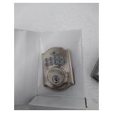 Defiant Castle Satin Nickel Electronic Keypad Deadbolt, Model: GA7X2D01AA