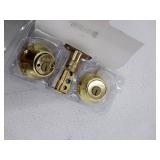 Kwikset Double Cylinder Deadbolt in Polished Brass,Model: 665