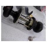 Kwikset Juno Keyed Entry Knob Venetian Bronze, Model: 97402-737