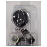 258 Uptown Round Keyed One Side Low Profile Deadbolt featuring SmartKey Securityâ¢ in Iron Black