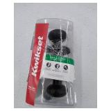 Kwikset Cove Venetian Bronze Steel Passage Door Knob 3 Right or Left Handed