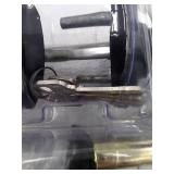 Kwikset Pismo Round Matte Black Exterior Entry Door Knob Featuring SmartKey Security with Microban Antimicrobial Technology