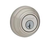 Kwikset 980 Sgl Cyl Deadbolt In Satin Nickel Model # 99800-123