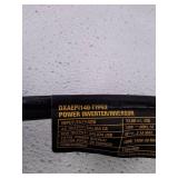 140-Watt Portable Car Power Inverter with Dual USB Ports