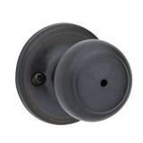 Kwikset Cove Venetian Bronze Metal Privacy Knob 3 Right or Left Handed