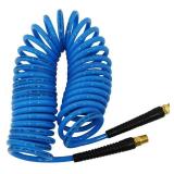 Husky 1/4 in. x 25 ft. Polyurethane Recoil Hose