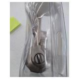 Kwikset Balboa Bed/Bath Door Lever in Satin Nickel