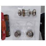 Kwikset 992 Juno Entry Knob and Double Cylinder Deadbolt Combo Pack featuring SmartKeyÂ® in Satin Nickel