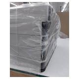 Gray 5-Tier Plastic Garage Storage Shelving Unit (36 In. W X 72 In. H X 18 In. D)