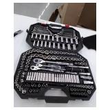 Husky 1/4 in., 3/8 in. and 1/2 in. SAE Drive 100-Position Universal and Metric Mechanics Tool Set