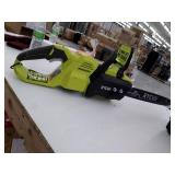 RYOBI 40V Brushless 14 in. Cordless Battery Chainsaw (Tool Only), MODEL: RY40503