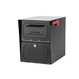 Oasis Classic Extra Large High Security Post Mount Mailbox Black