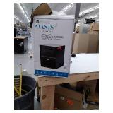 Oasis Classic Extra Large High Security Post Mount Mailbox Black