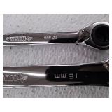 Husky Metric Quad Drive Ratcheting Wrench Set (2-Piece)