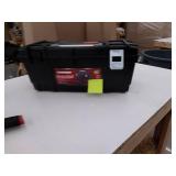 24 in. Tool Box, Black