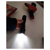 Husky 500 Lumens Tough Stainless Steel Core Multi-Setting LED Flashlight, Impact and Water Resistant with Batteries, Black