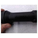 Husky 500 Lumens Tough Stainless Steel Core Multi-Setting LED Flashlight, Impact and Water Resistant with Batteries, Black