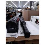 Postal Pro Madison Plastic Mailbox and Post Kit - Black