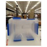 Ezy Storage 75L Storage Boxes Clear, 25.2in x 18.5in x 13.1 in