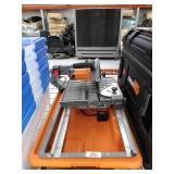 RIDGID 9 Amp Corded 7 in. Wet Tile Saw, Model:R4031