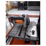 RIDGID 9 Amp Corded 7 in. Wet Tile Saw, Model:R4031