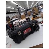 Husky 25 Gal. Connect Rolling Tool Box, Black,Model:249208