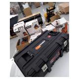 Husky 25 Gal. Connect Rolling Tool Box, Black,Model:249208