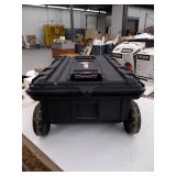 Husky 25 Gal. Connect Rolling Tool Box, Black,Model:249208