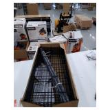 Black 5-Tier Steel Wire Shelving Unit (36 in. W x 72 in. H x 16 in. D) Model: 21656PS-1